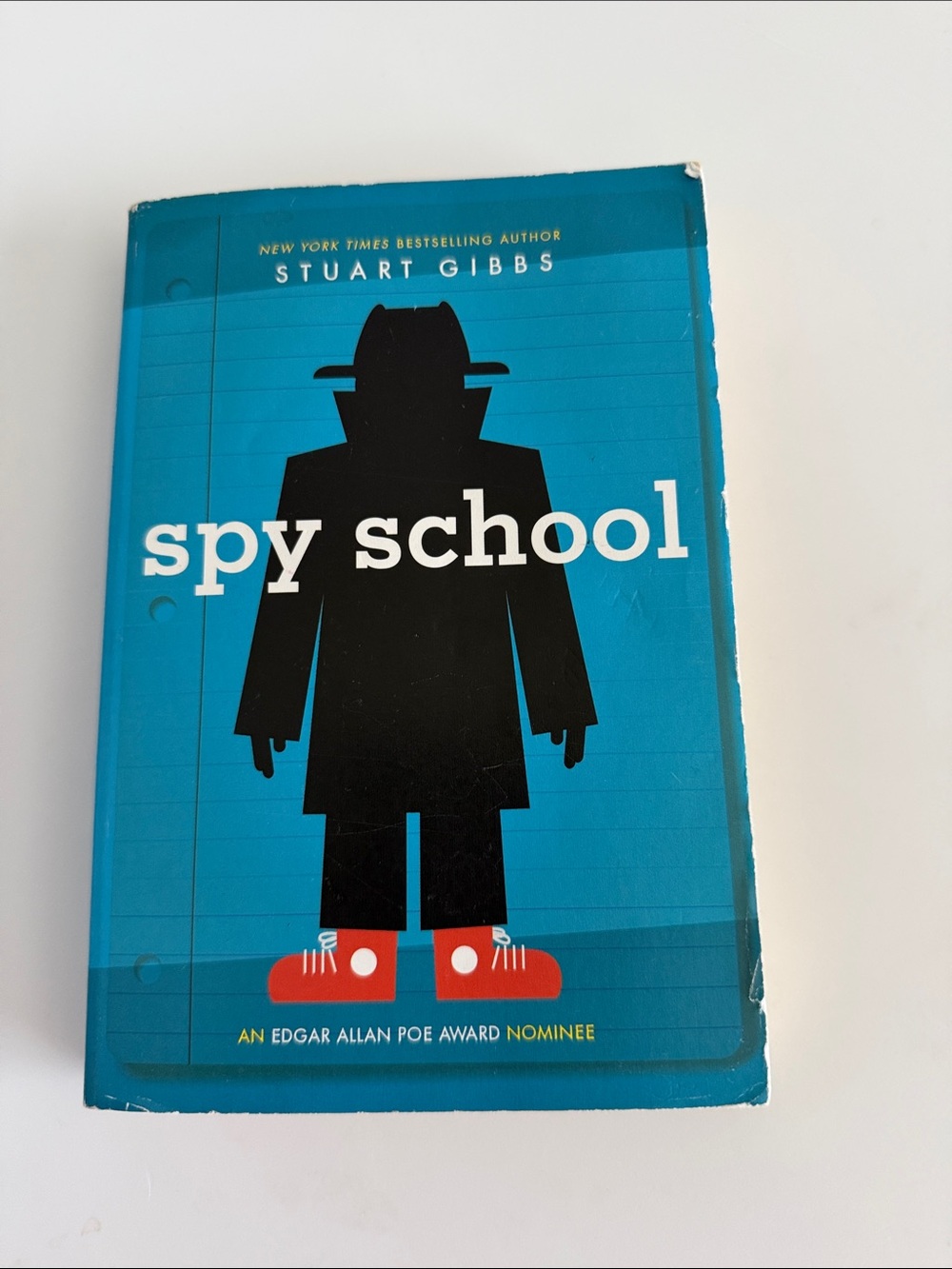 Spy School by Stuart Gibbs - Blue Cover